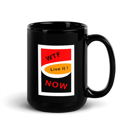 Black Glossy Mug (Just For Fun collection)