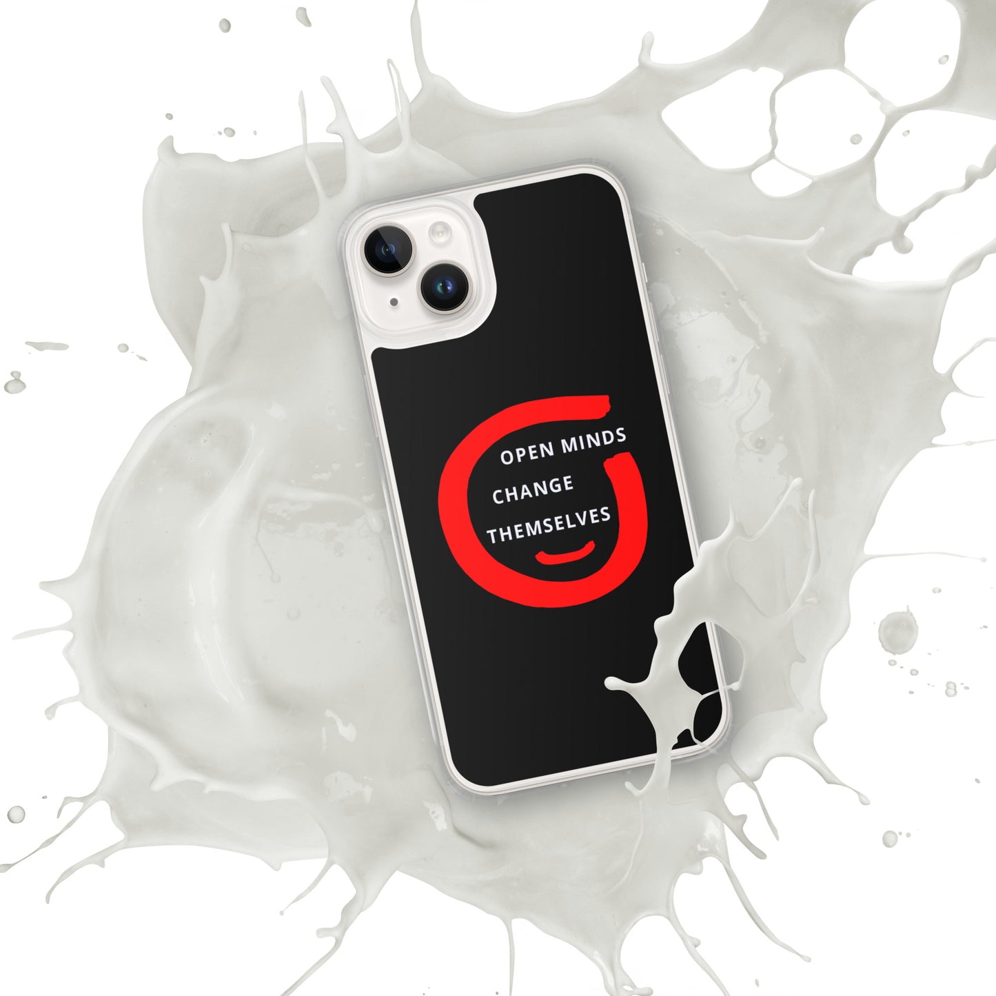 Clear Case for iPhone® (Reflections / Questions collection)