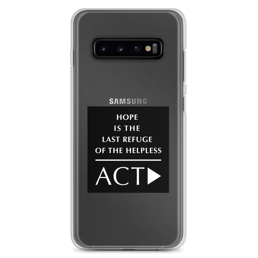 Clear Case for Samsung® (Reflections / Questions collection)