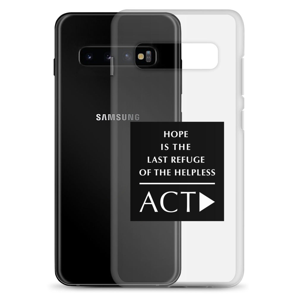 Clear Case for Samsung® (Reflections / Questions collection)