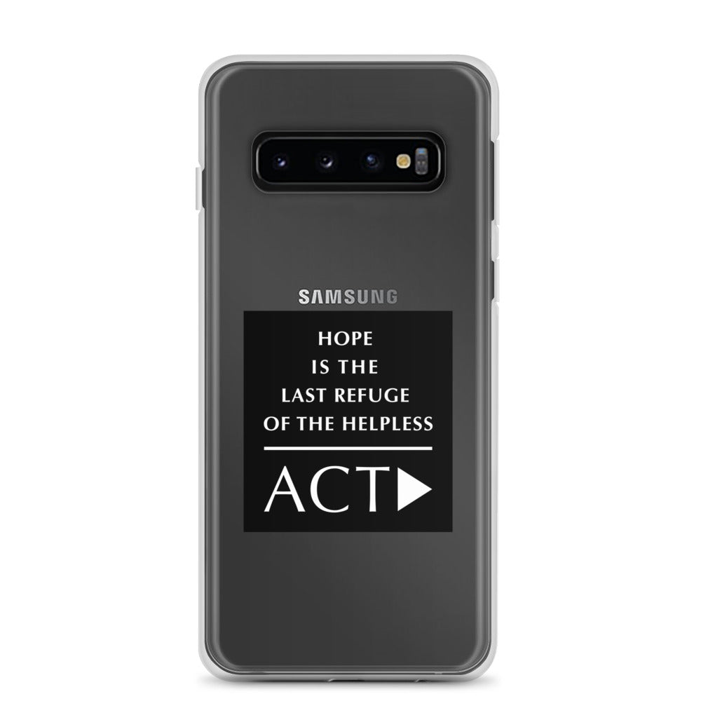 Clear Case for Samsung® (Reflections / Questions collection)