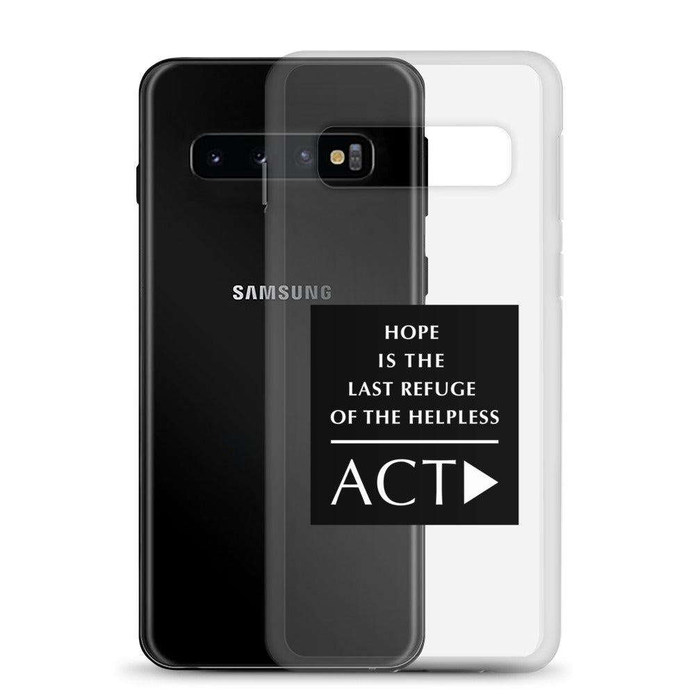 Clear Case for Samsung® (Reflections / Questions collection)