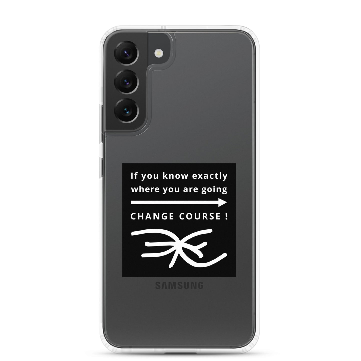 Clear Case for Samsung® (Reflections / Questions collection)