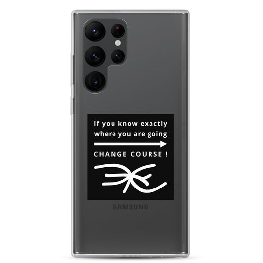 Clear Case for Samsung® (Reflections / Questions collection)