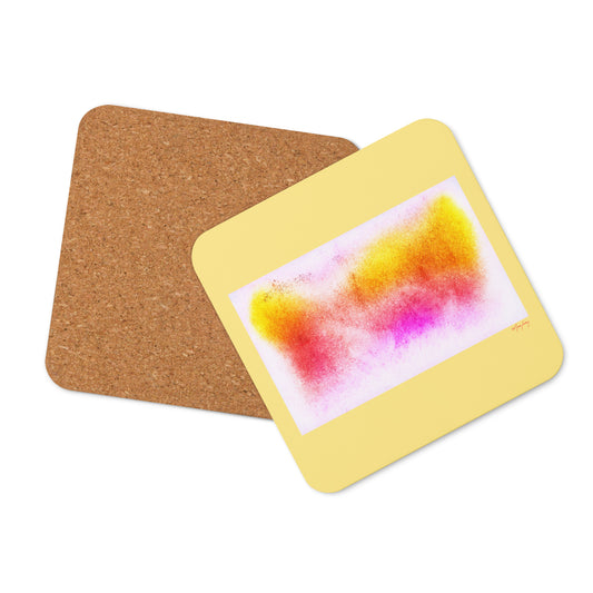 Cork-back coaster (Abstract Chic collection)