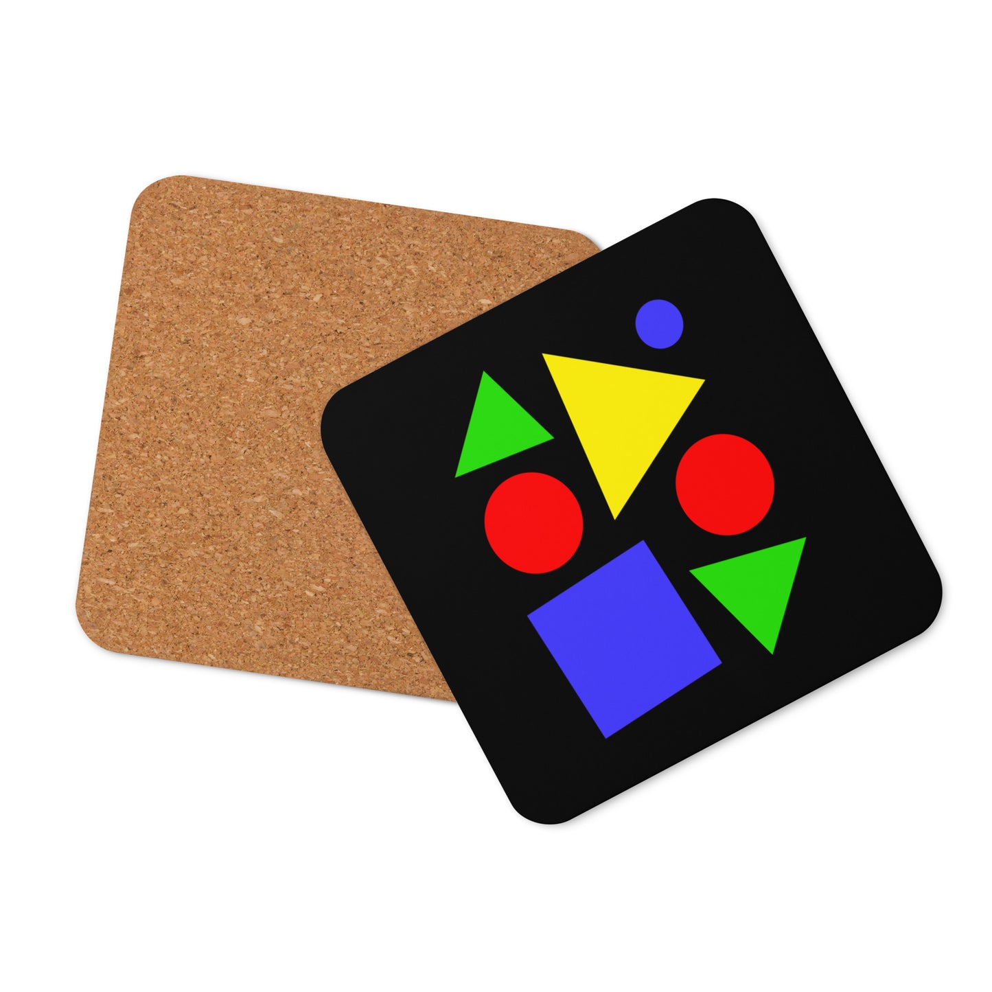Cork-back coaster (Abstract Chic collection)