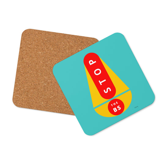 Cork-back coaster (Just For Fun collection)