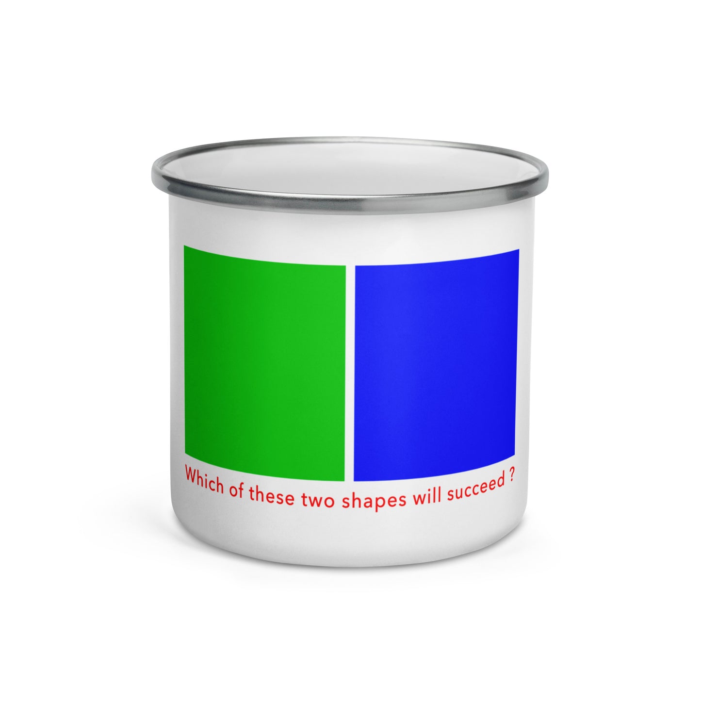 Enamel Mug (Reflections / Questions collection)