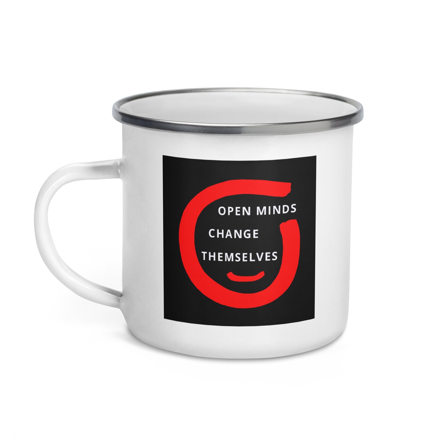 Enamel Mug (Reflections / Questions collection)