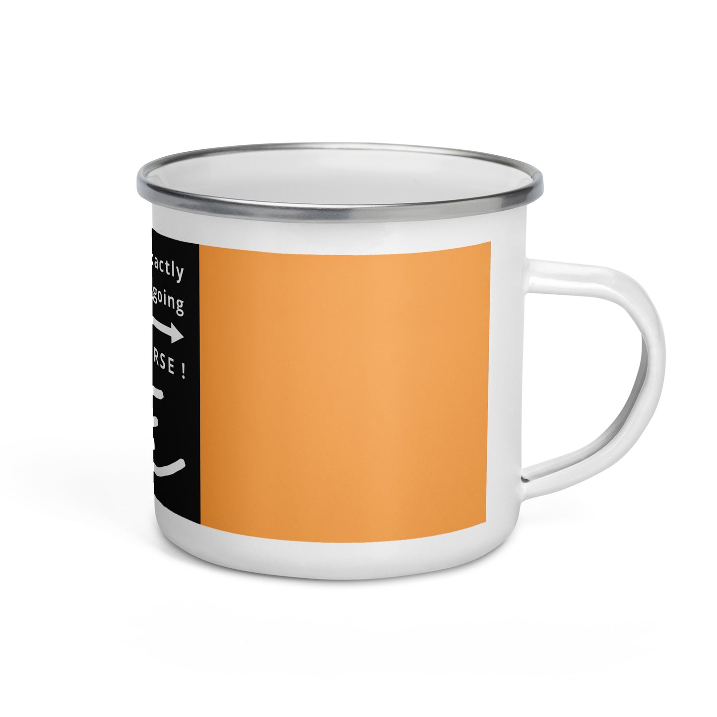 Enamel Mug (Reflections / Questions collection)