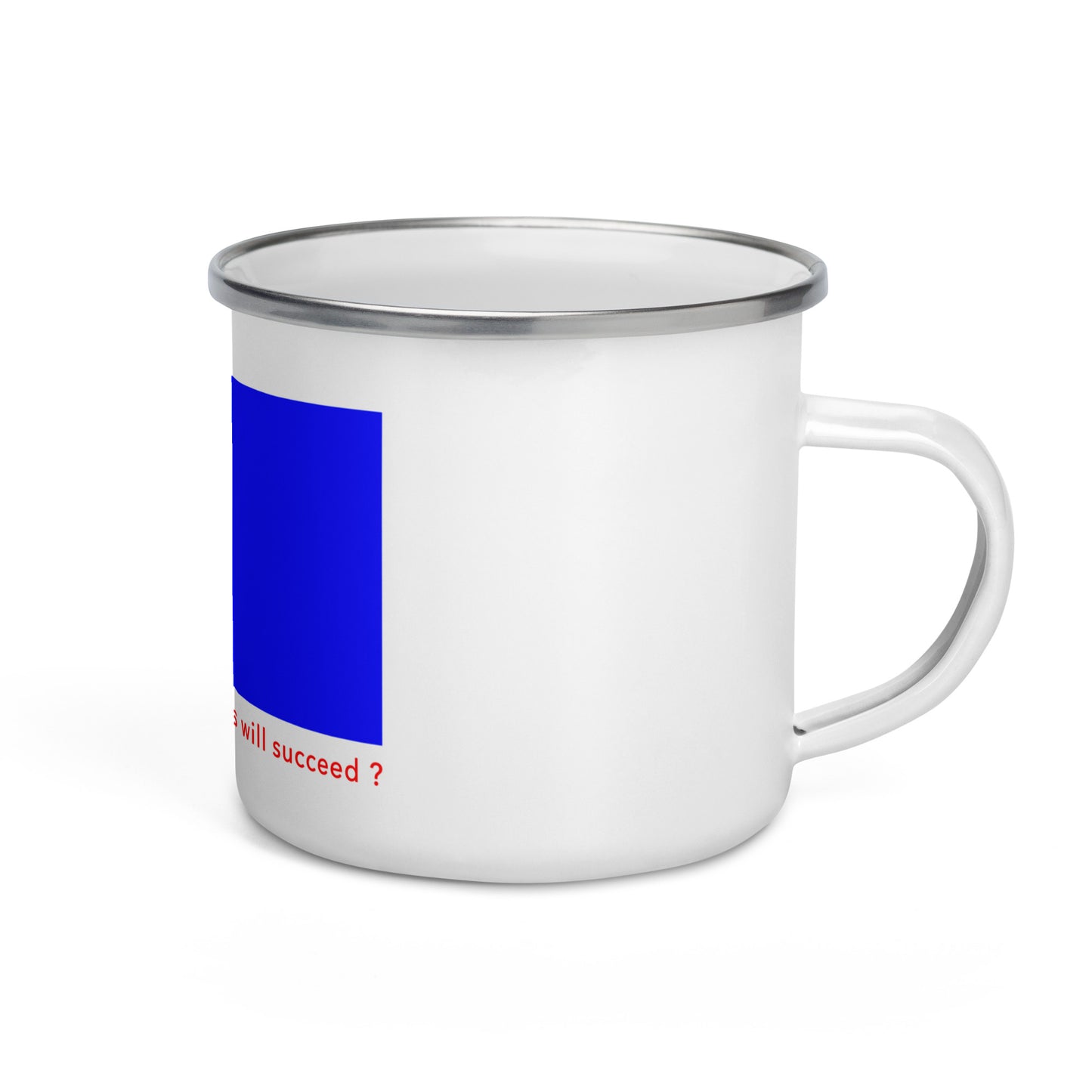 Enamel Mug (Reflections / Questions collection)