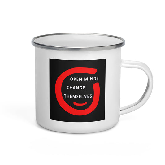 Enamel Mug (Reflections / Questions collection)