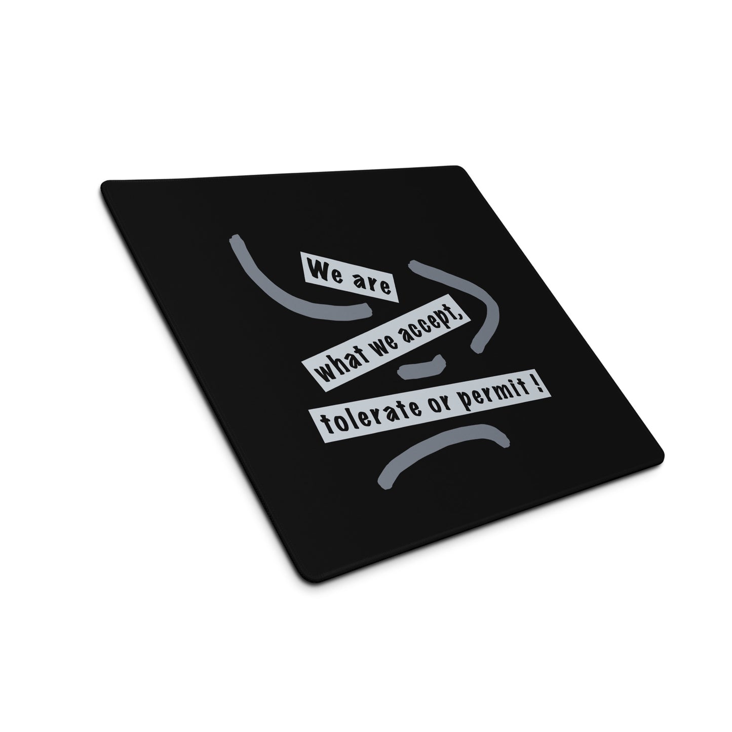 Gaming mouse pad (Reflections / Questions collection)