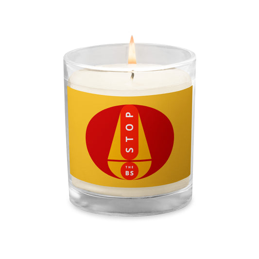 Glass jar soy wax candle (Just For Fun collection)