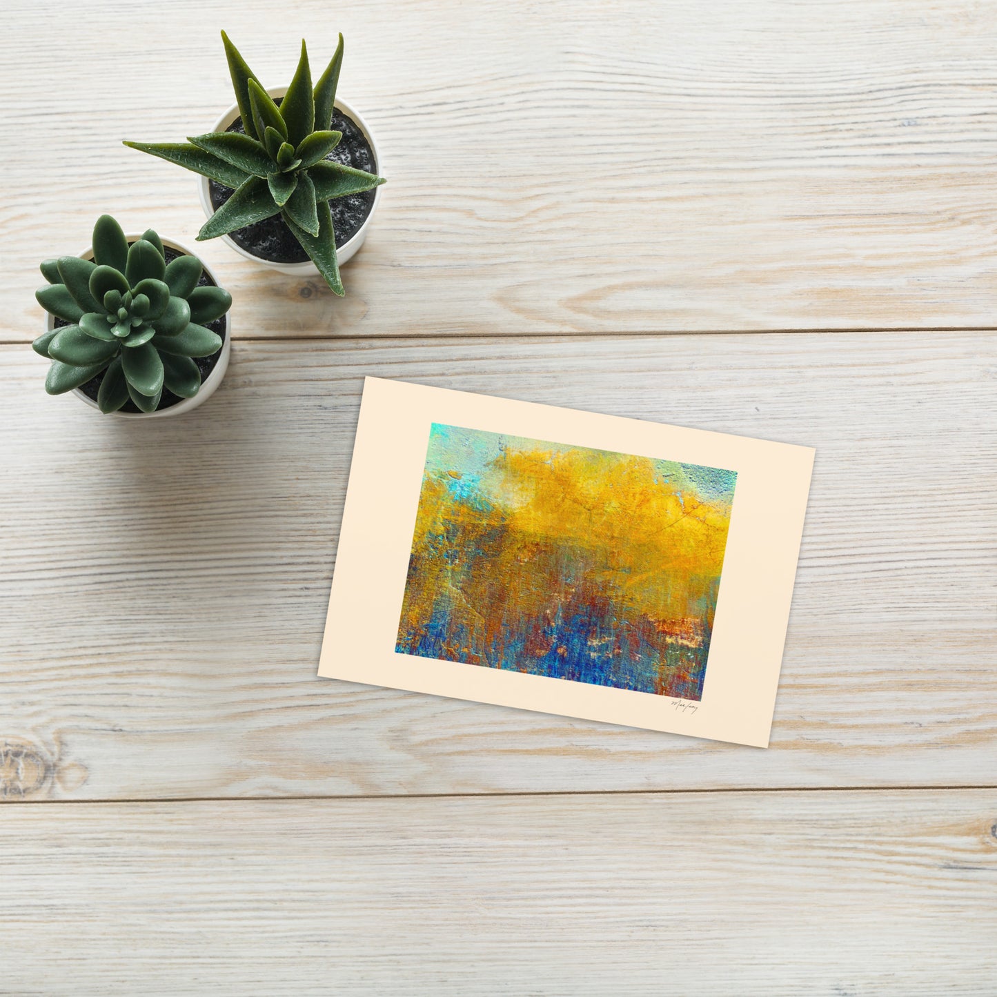 Greeting card (Abstract Chic collection)