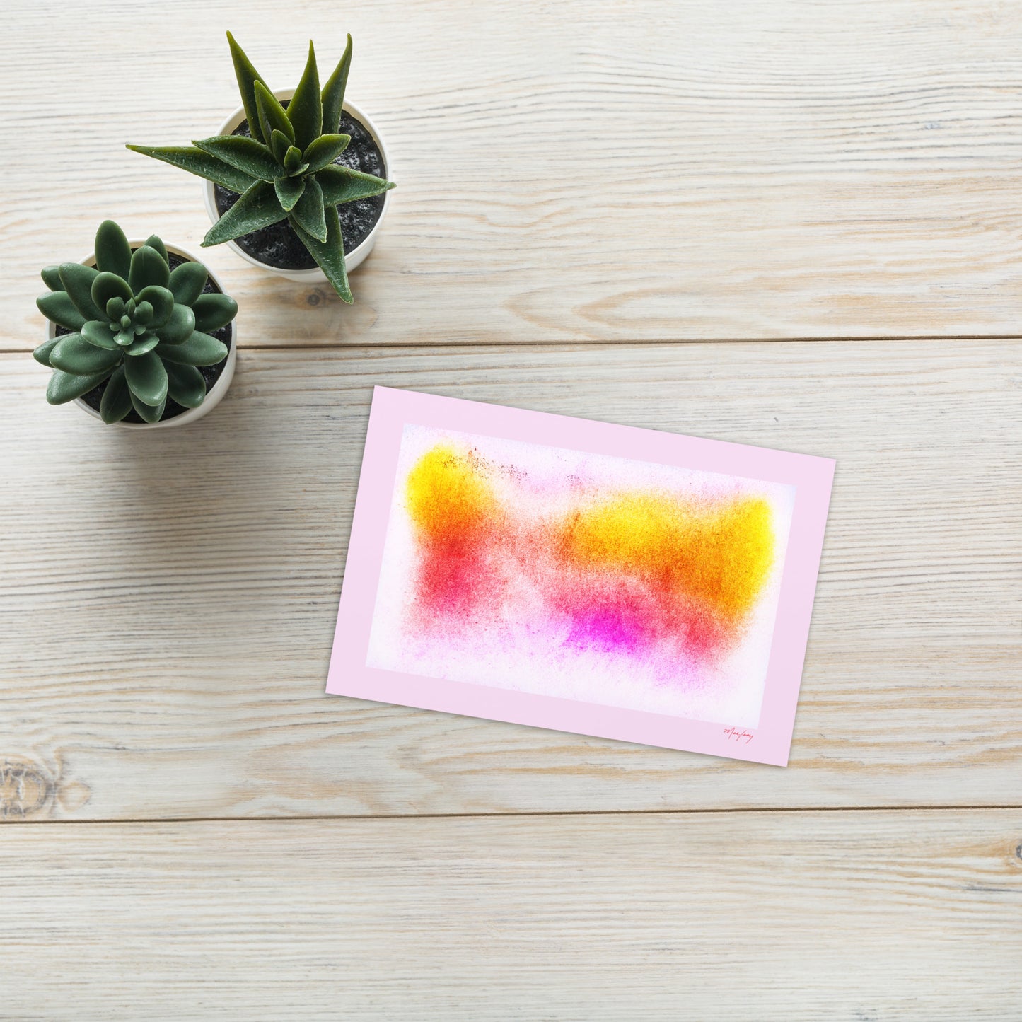 Greeting card (Abstract Chic collection)