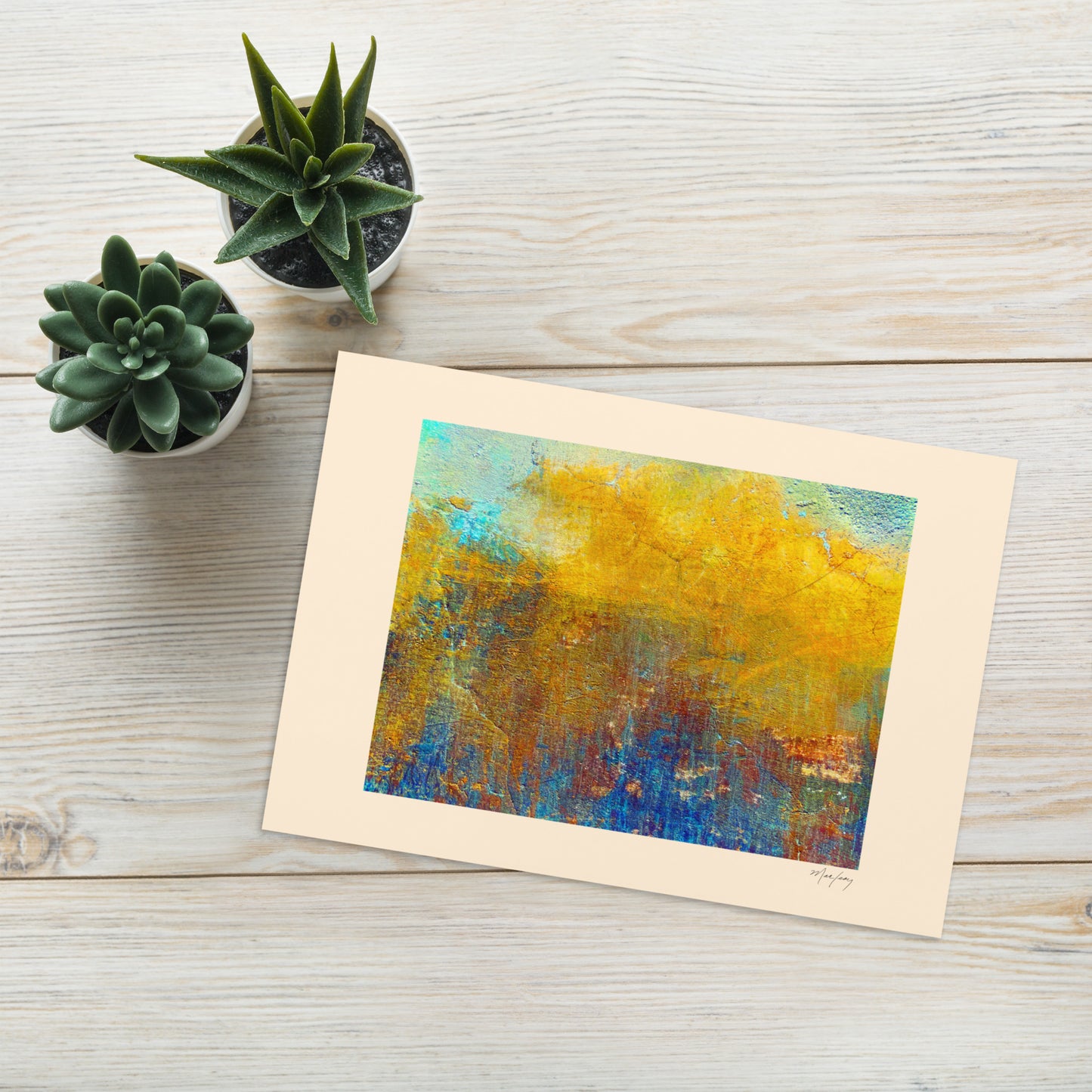 Greeting card (Abstract Chic collection)