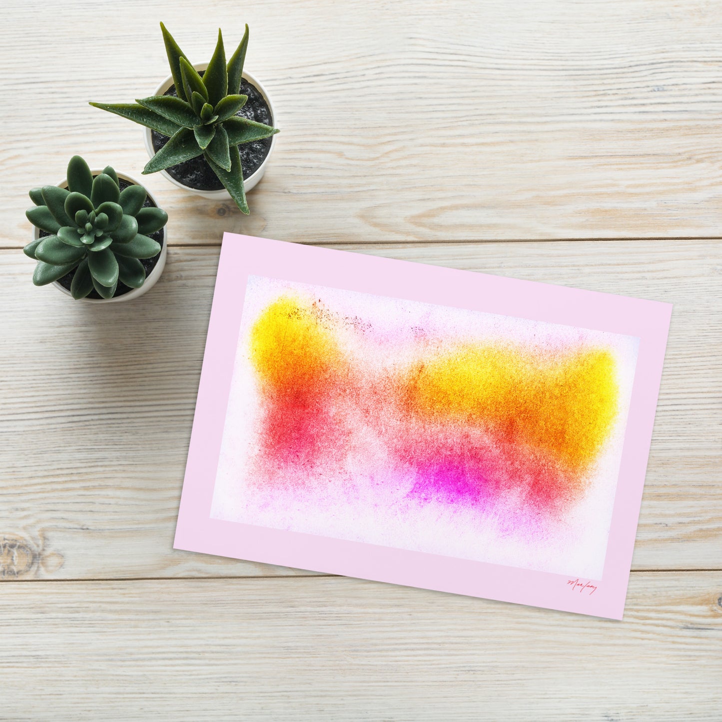 Greeting card (Abstract Chic collection)