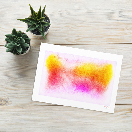 Greeting card (Abstract Chic collection)