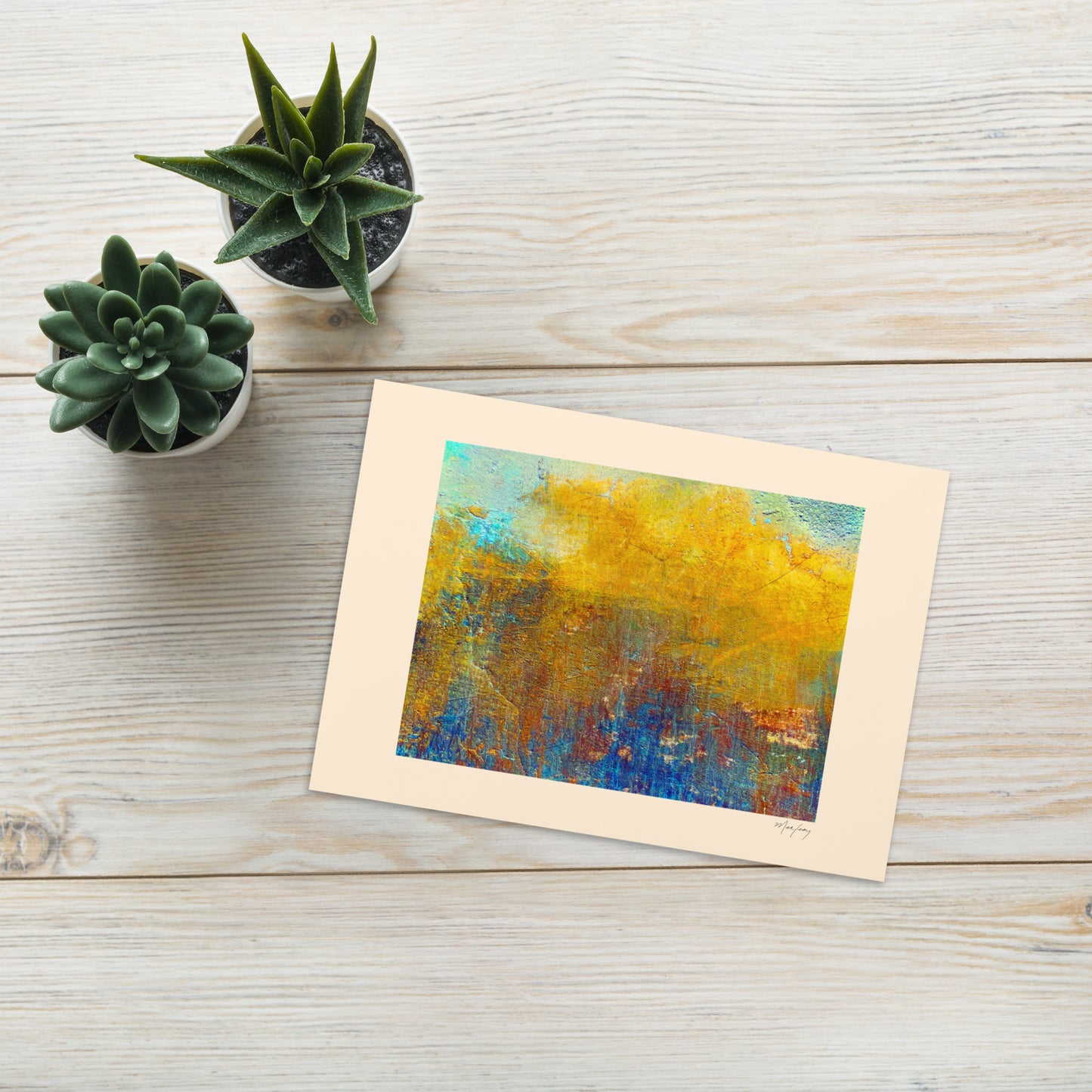 Greeting card (Abstract Chic collection)