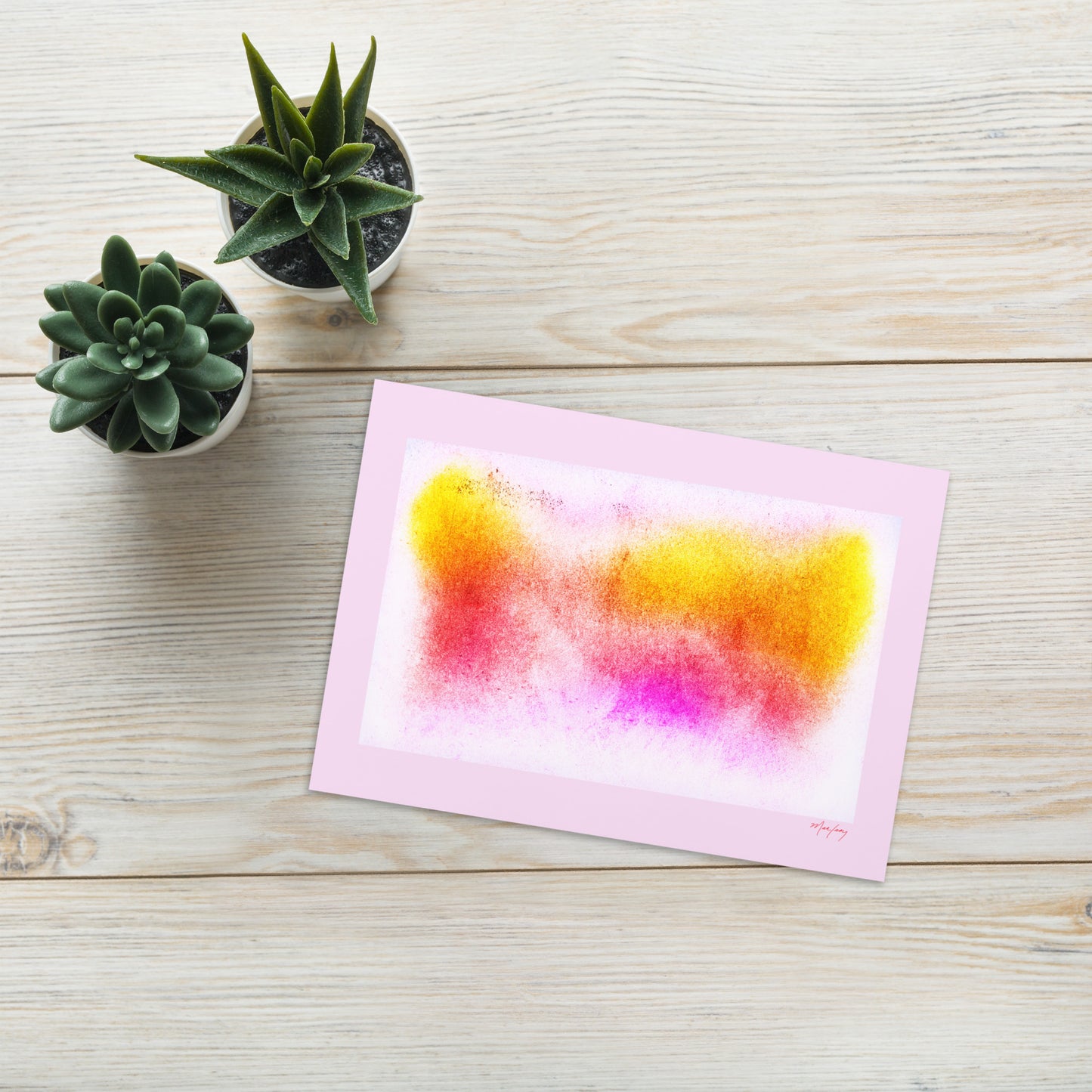 Greeting card (Abstract Chic collection)