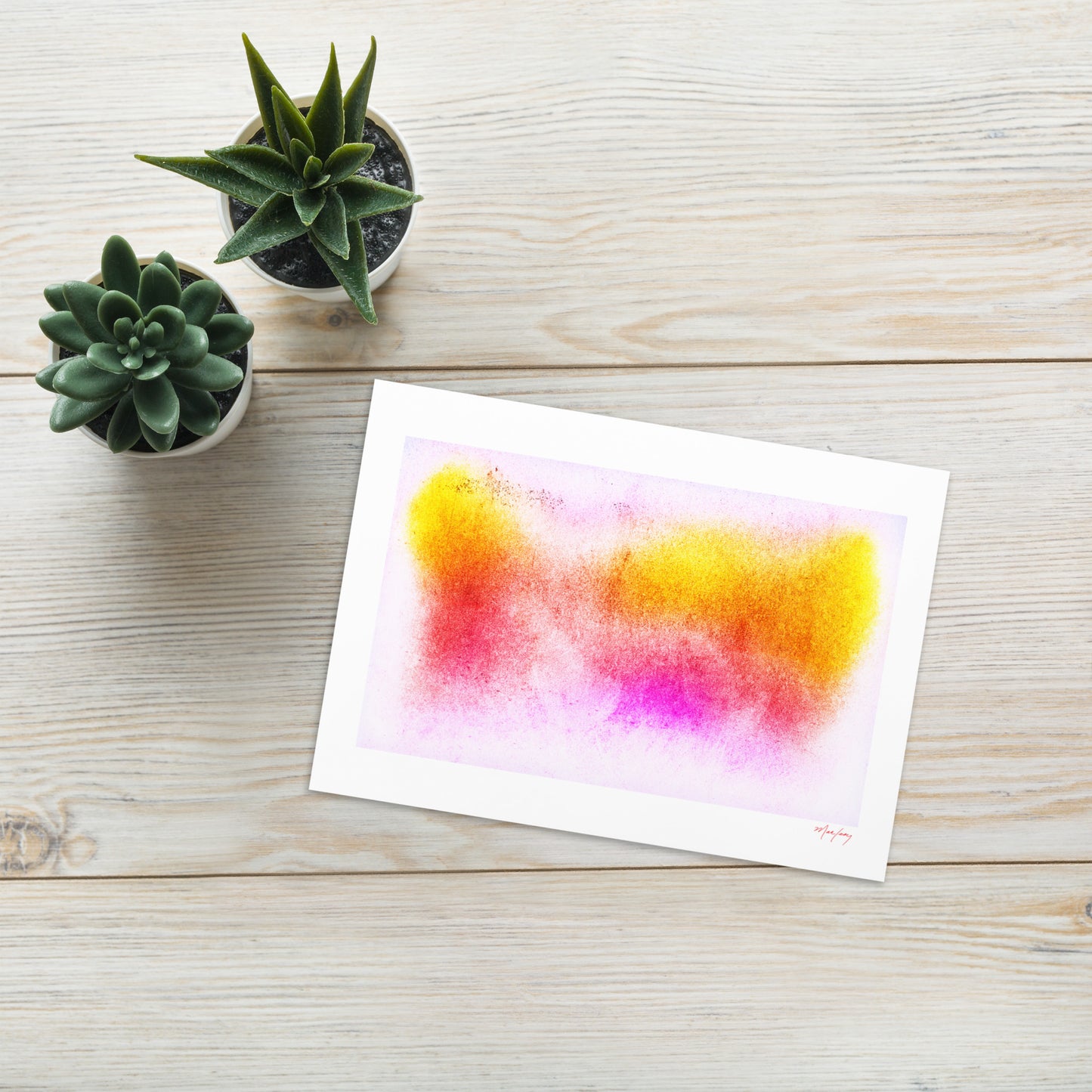 Greeting card (Abstract Chic collection)