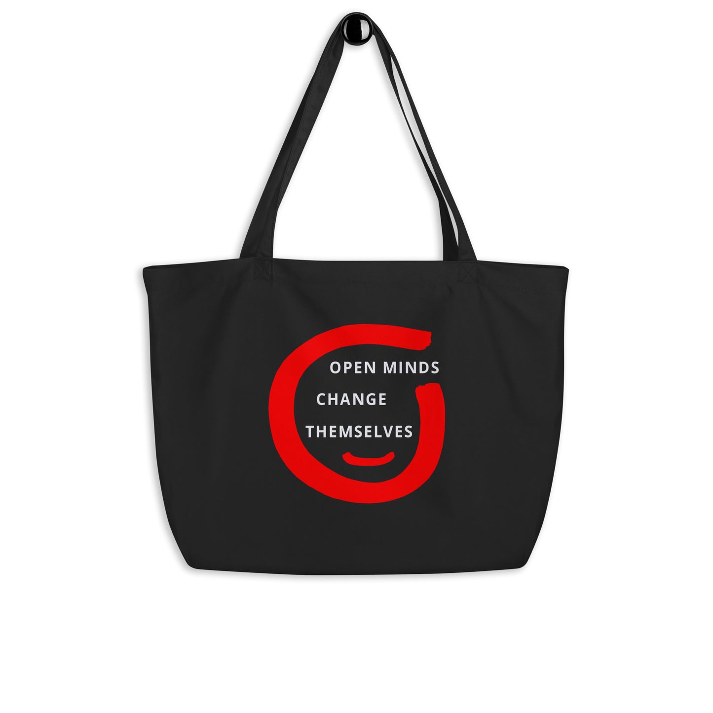 Large organic tote bag (Reflections / Questions collection)