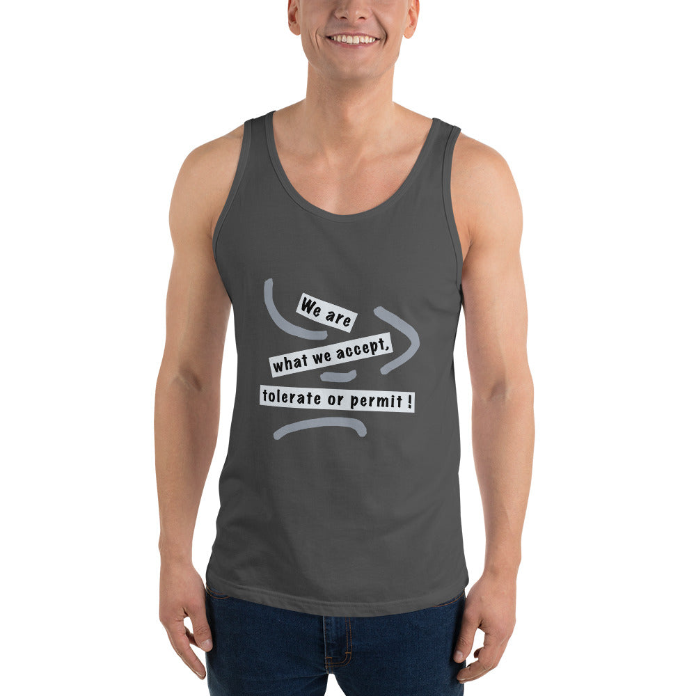 Unisex Tank Top (Reflections / Questions collection)