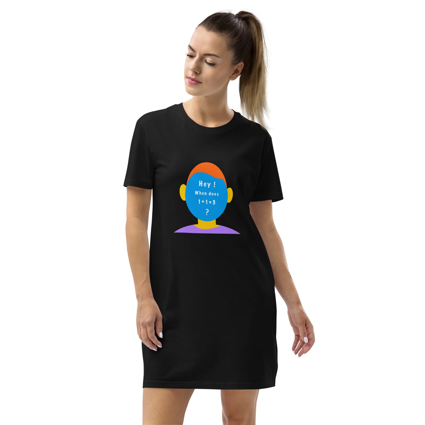 Organic cotton t-shirt dress (Egghead collection)