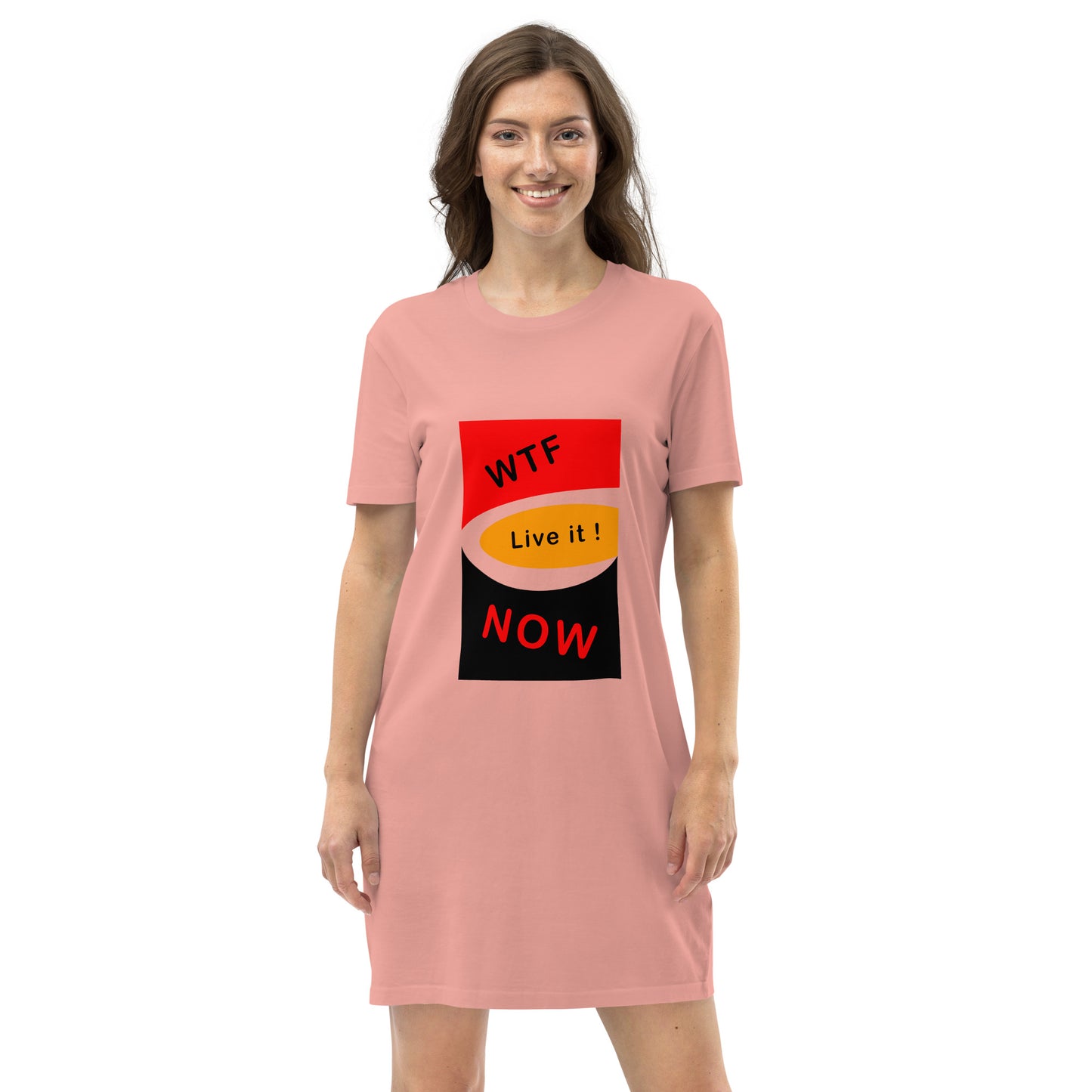 Organic cotton t-shirt dress (Just For Fun collection)