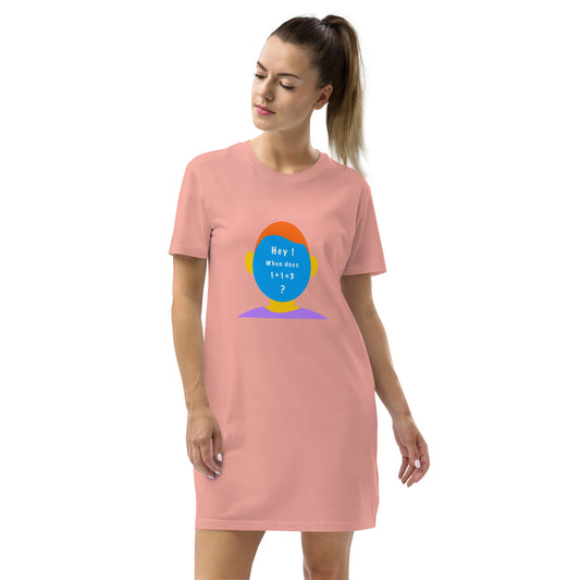 Organic cotton t-shirt dress (Egghead collection)