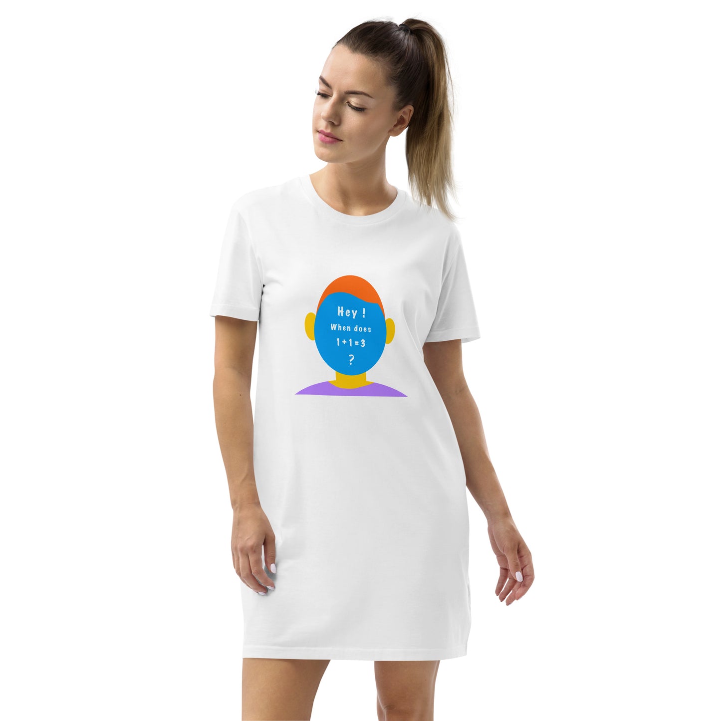 Organic cotton t-shirt dress (Egghead collection)