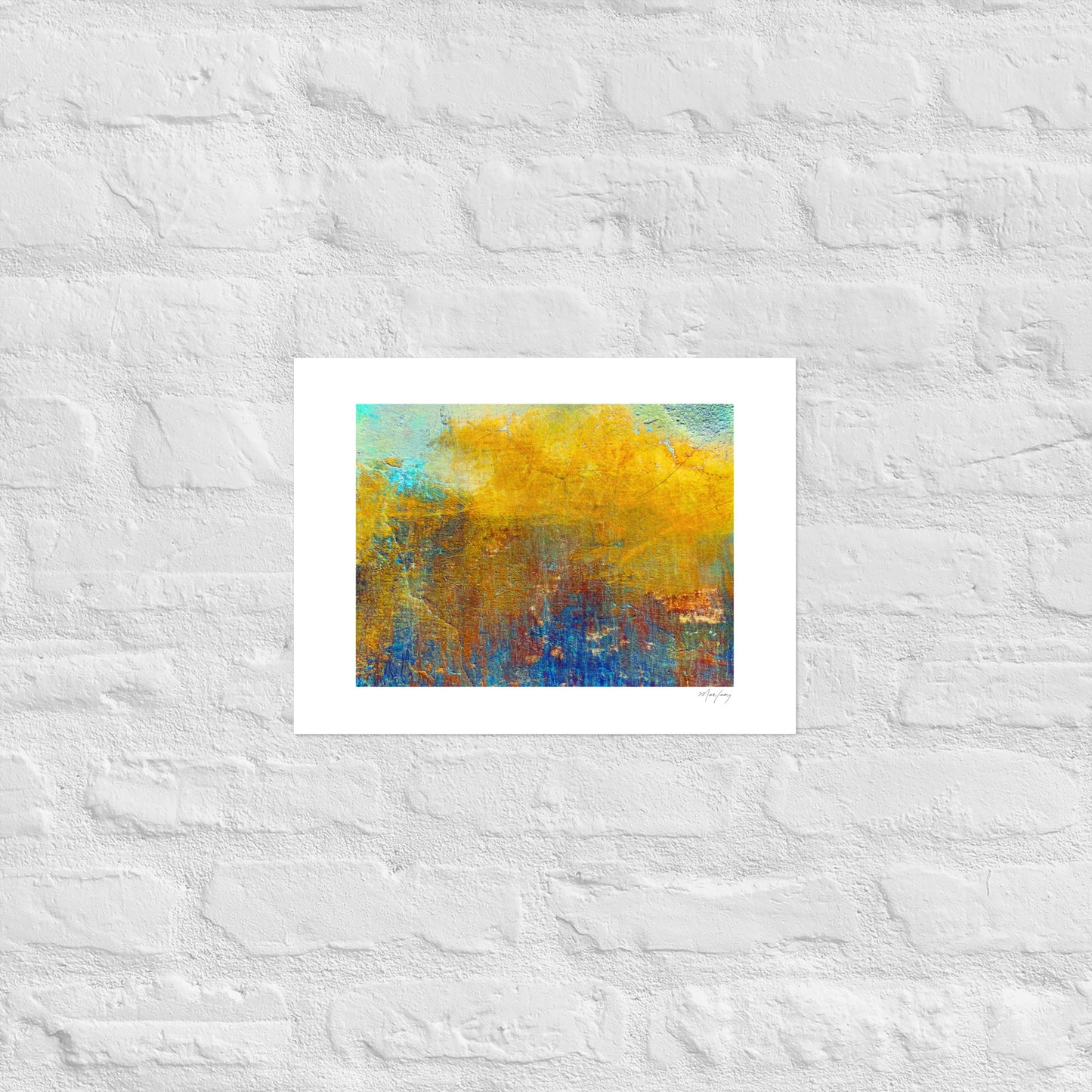 Photo paper poster: Chaos Comfort (Abstract Chic collection)