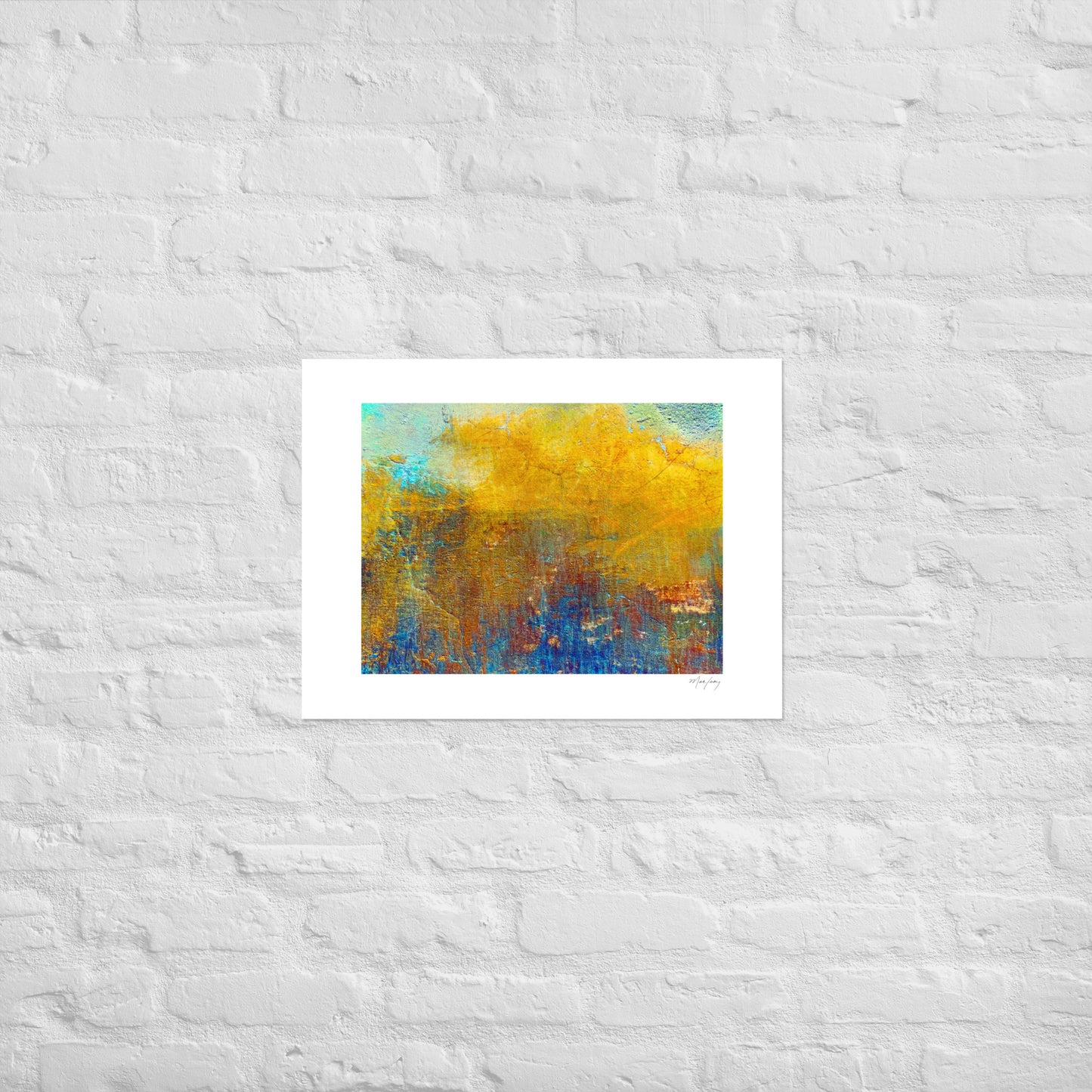 Photo paper poster: Chaos Comfort (Abstract Chic collection)