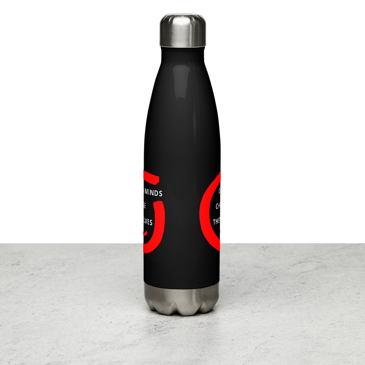 Stainless Steel Water Bottle (Reflections / Questions collection)