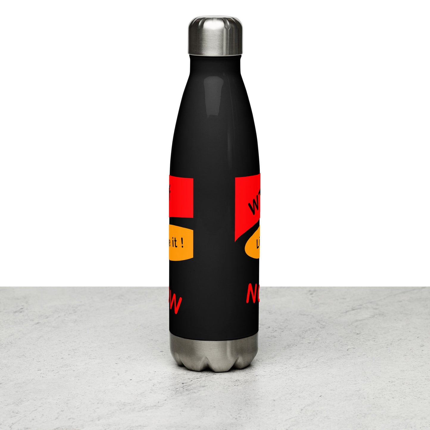 Stainless Steel Water Bottle (Just For Fun collection)