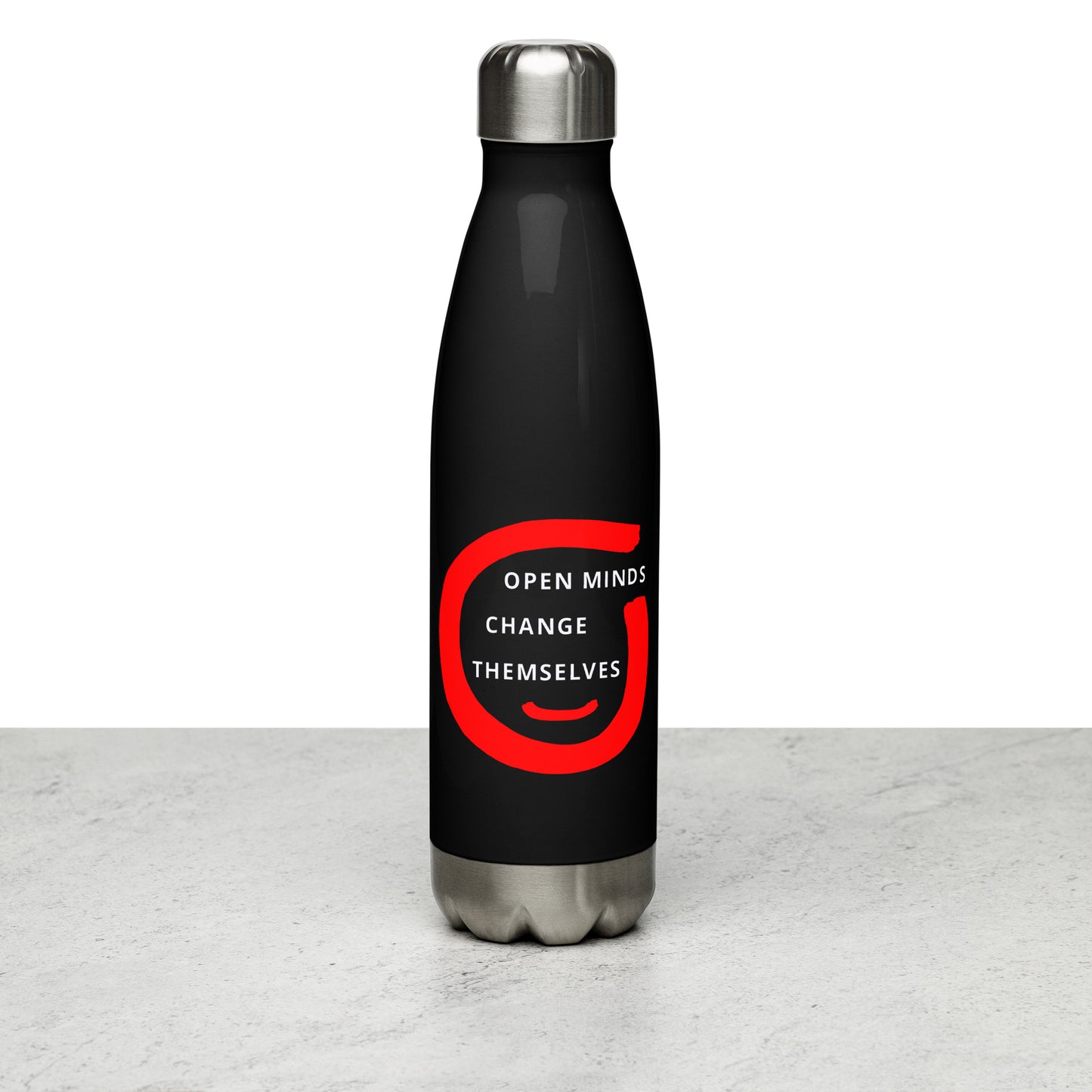 Stainless Steel Water Bottle (Reflections / Questions collection)