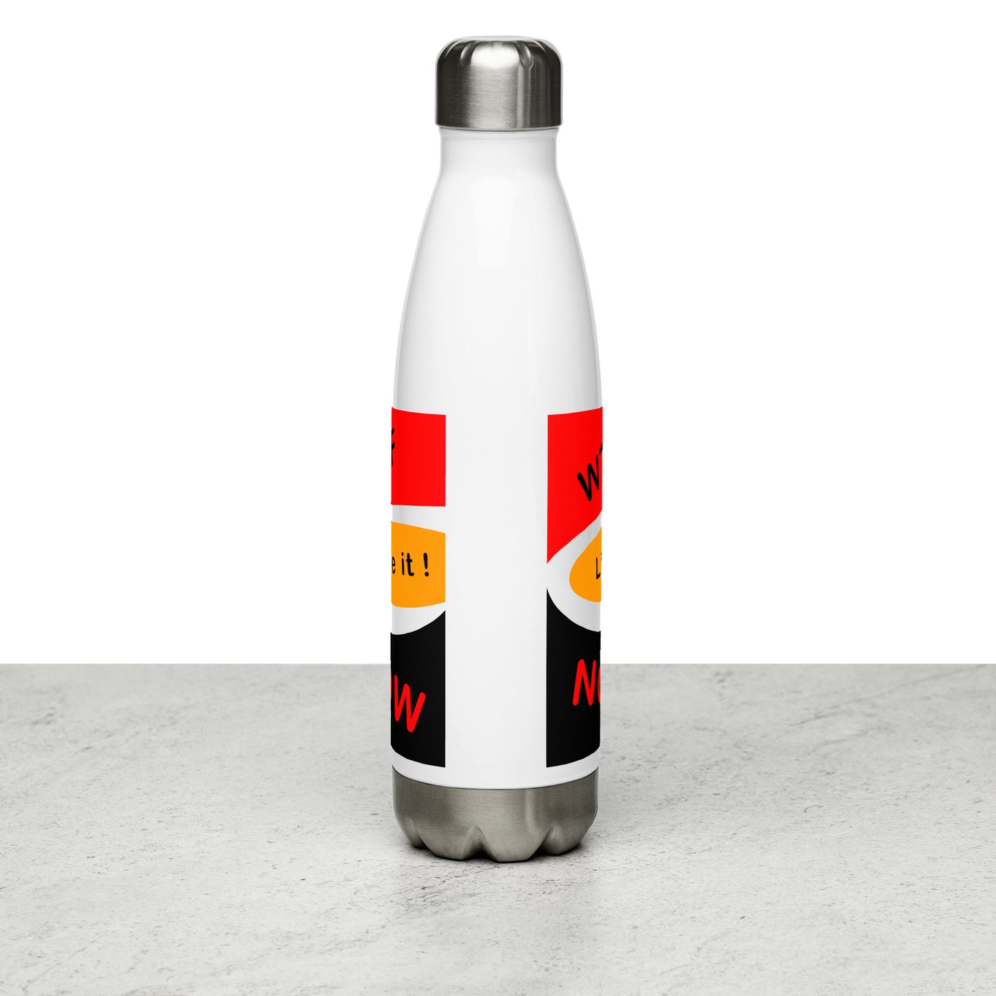 Stainless Steel Water Bottle (Just For Fun collection)