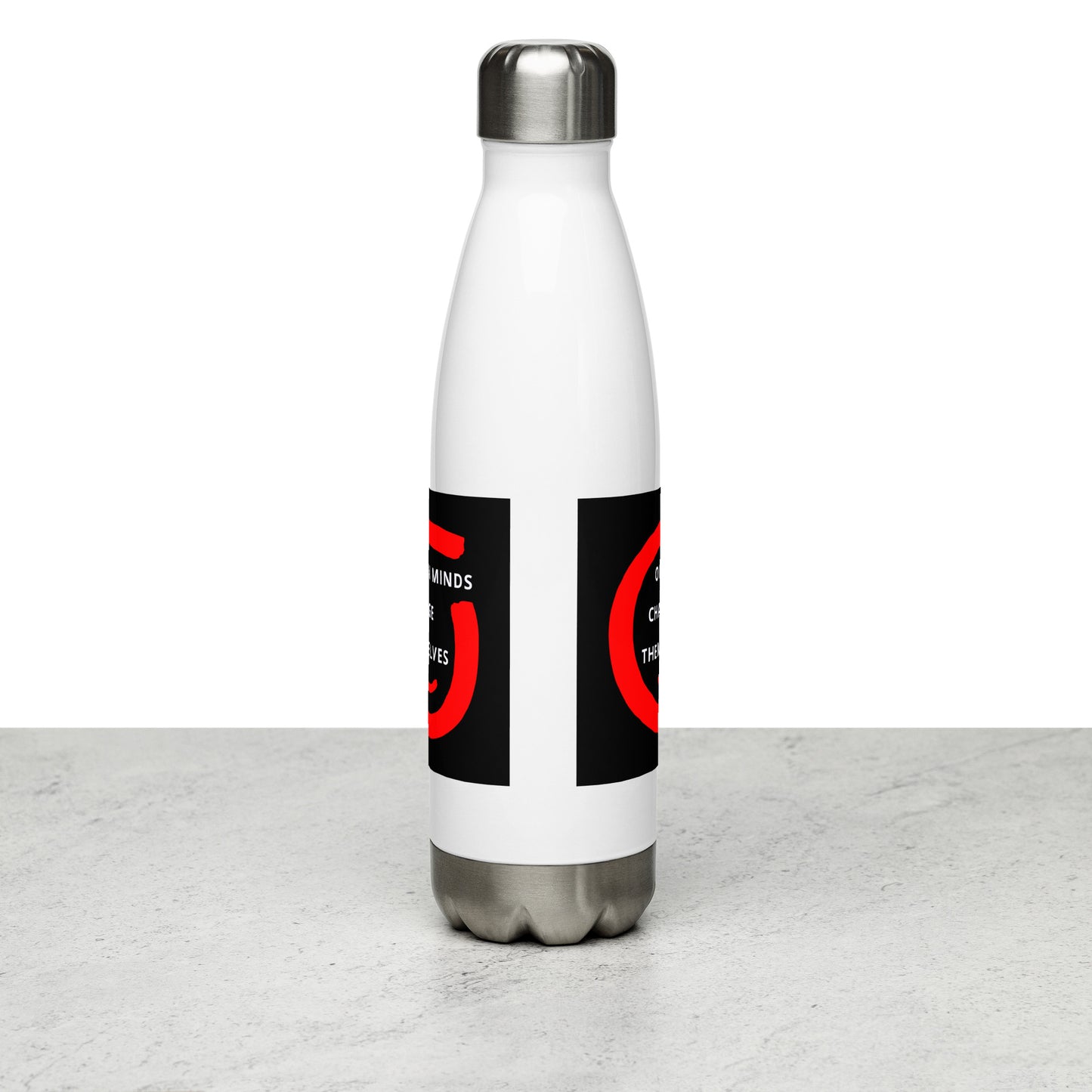 Stainless Steel Water Bottle (Reflections / Questions collection)