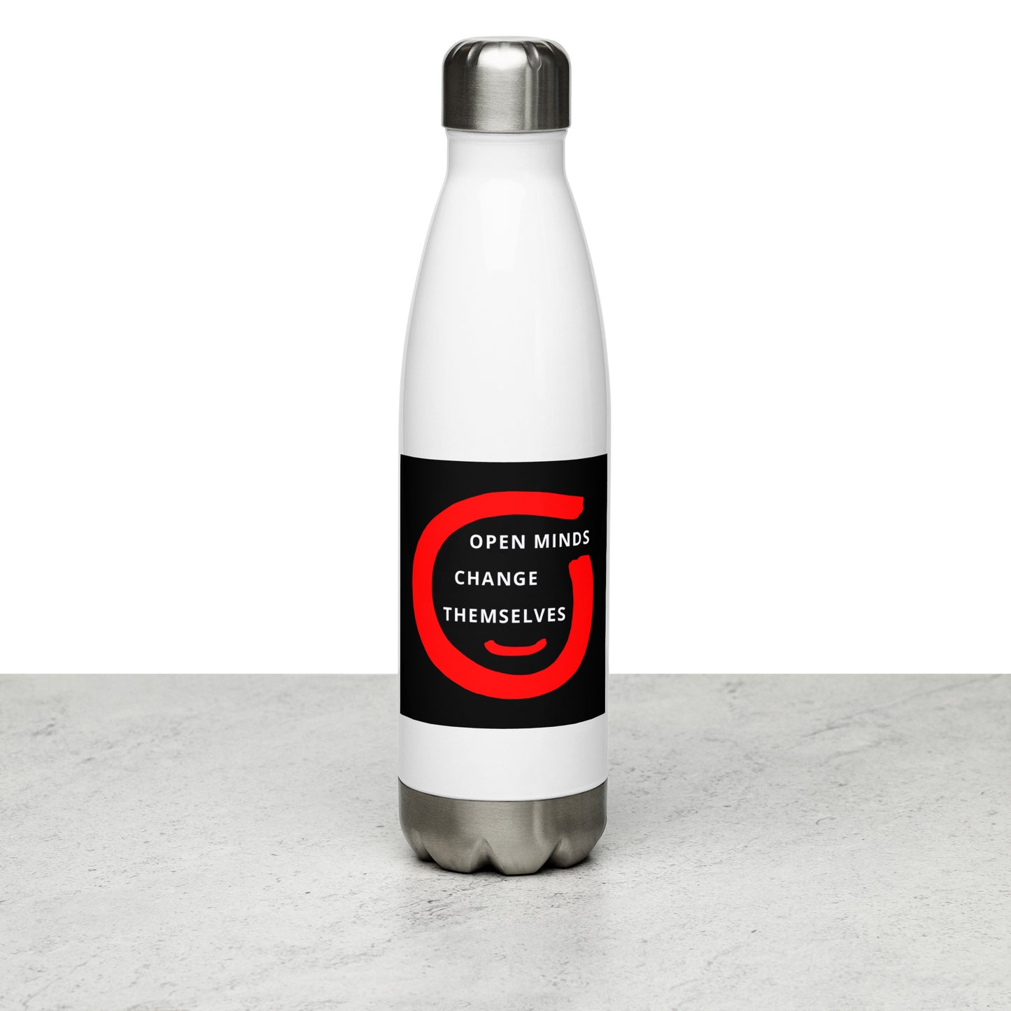 Stainless Steel Water Bottle (Reflections / Questions collection)