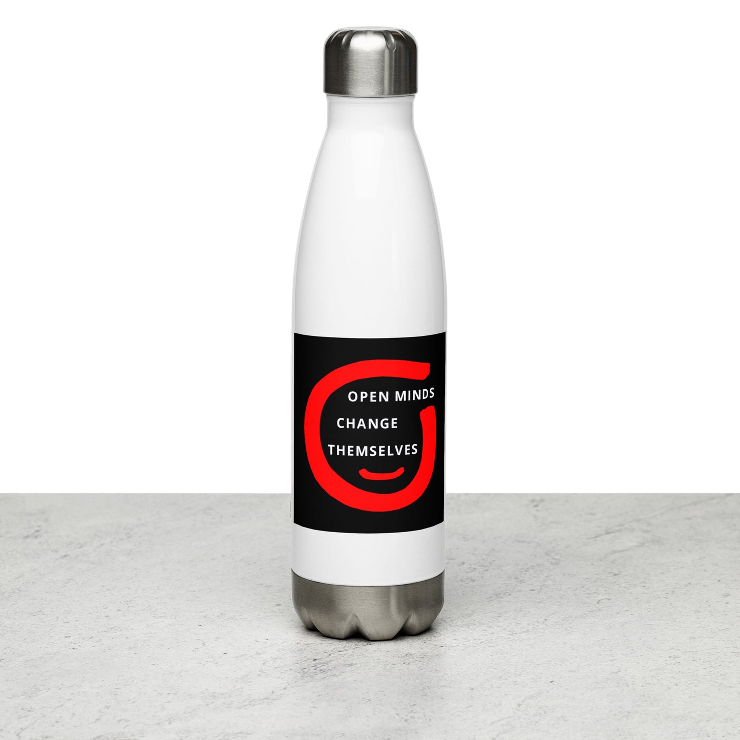 Stainless Steel Water Bottle (Reflections / Questions collection)