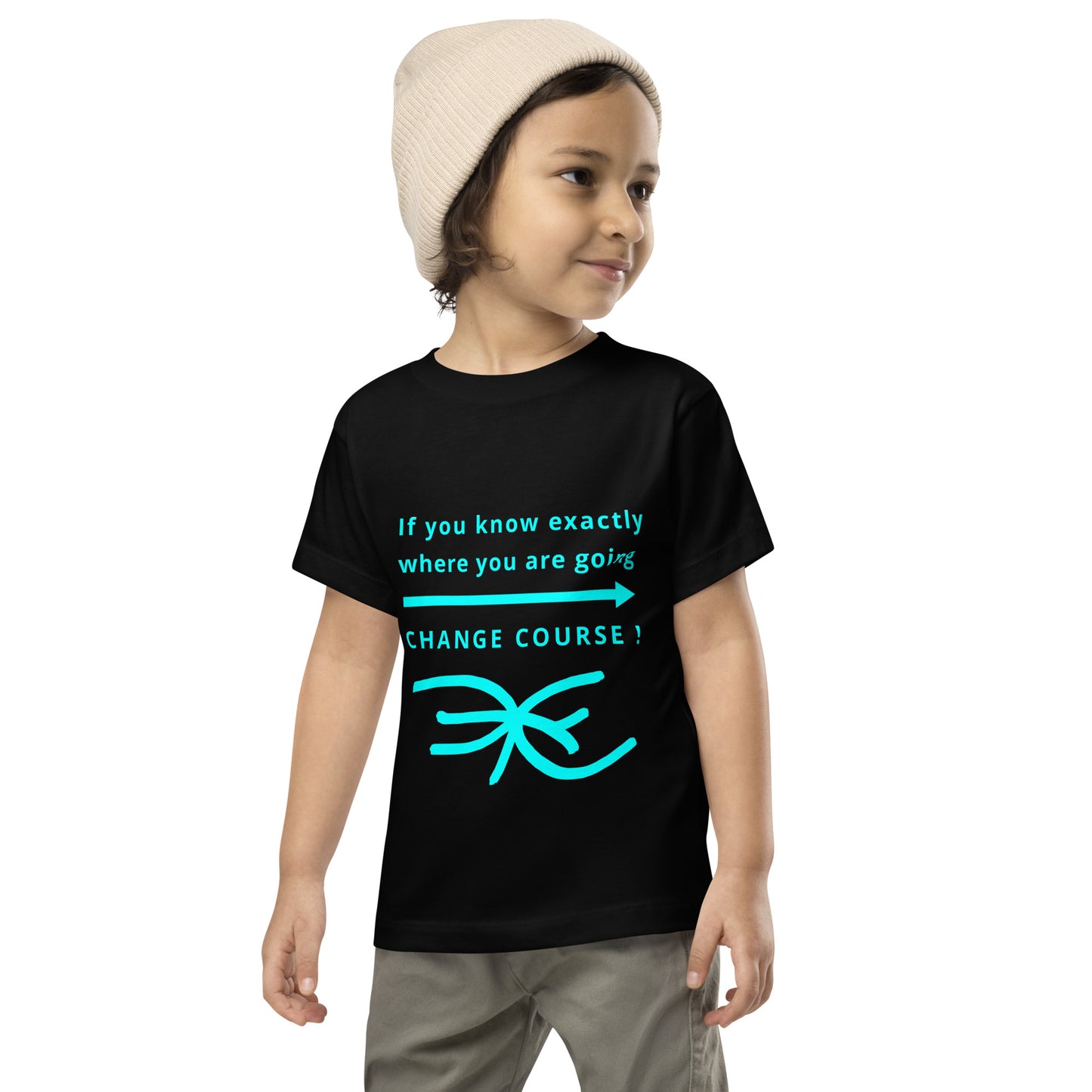 Toddler Short Sleeve Tee (Reflections / Questions collection)