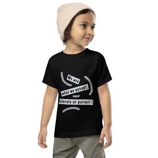 Toddler Short Sleeve Tee (Reflections / Questions collection)