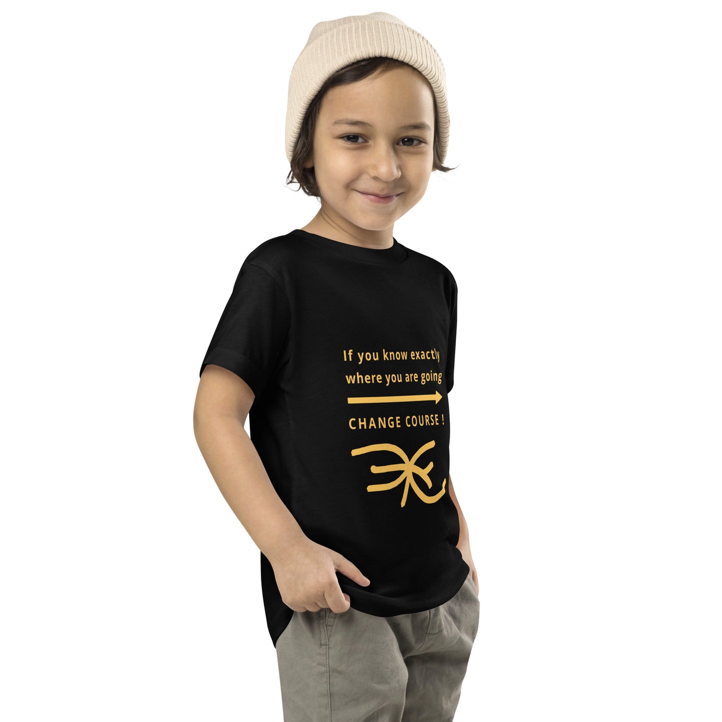 Toddler Short Sleeve Tee (Reflections / Questions collection)