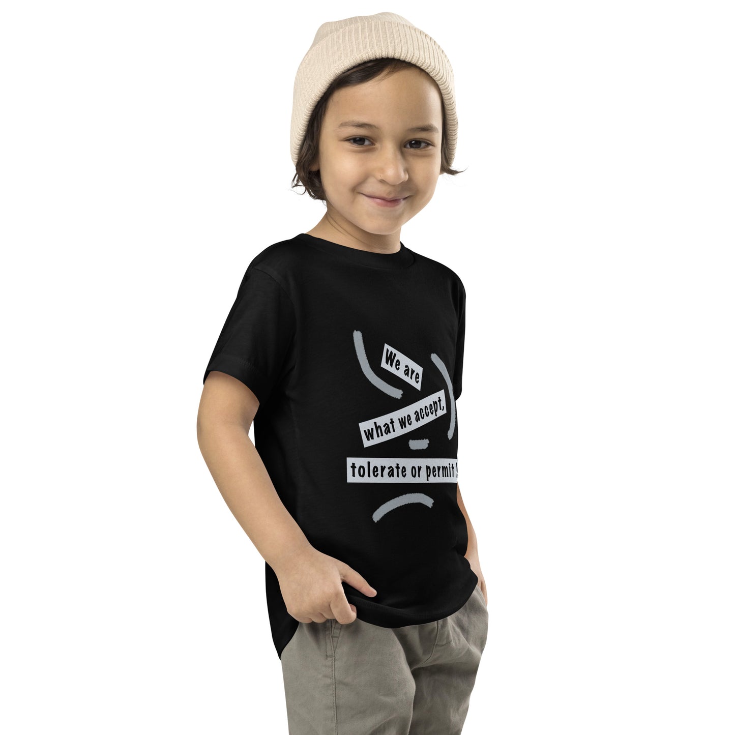 Toddler Short Sleeve Tee (Reflections / Questions collection)