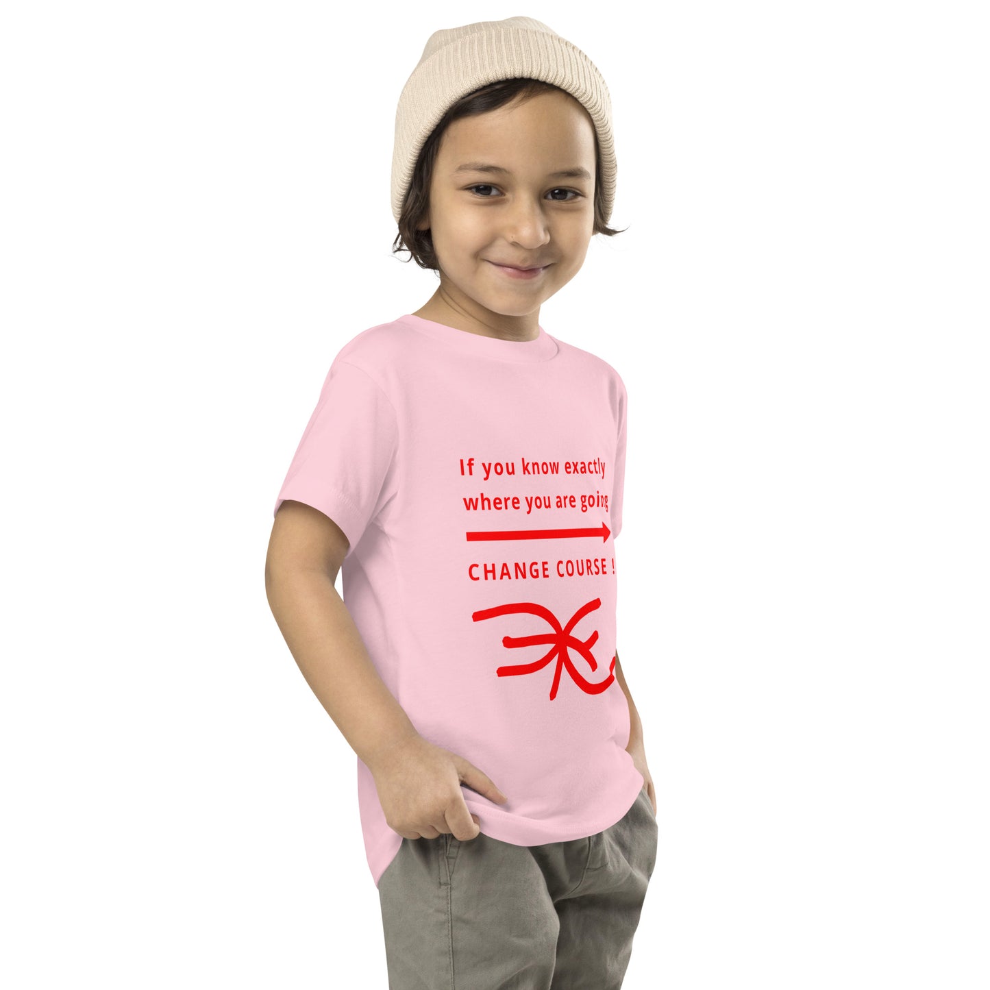 Toddler Short Sleeve Tee (Reflections / Questions collection)