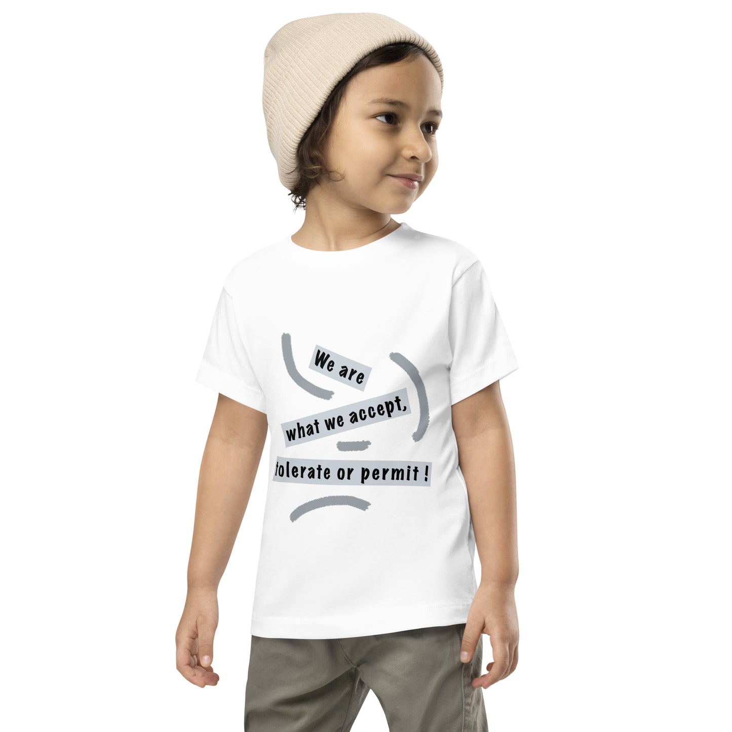 Toddler Short Sleeve Tee (Reflections / Questions collection)