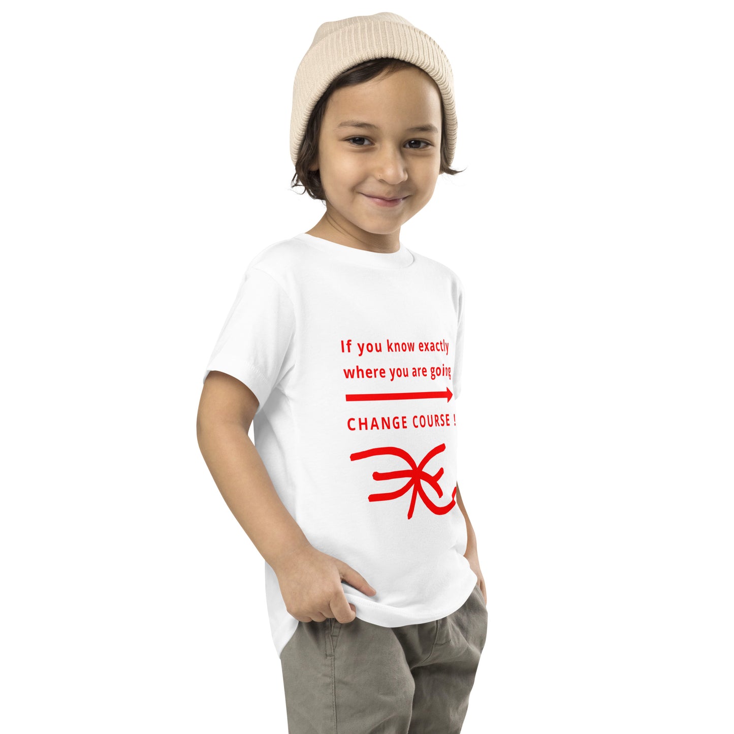 Toddler Short Sleeve Tee (Reflections / Questions collection)