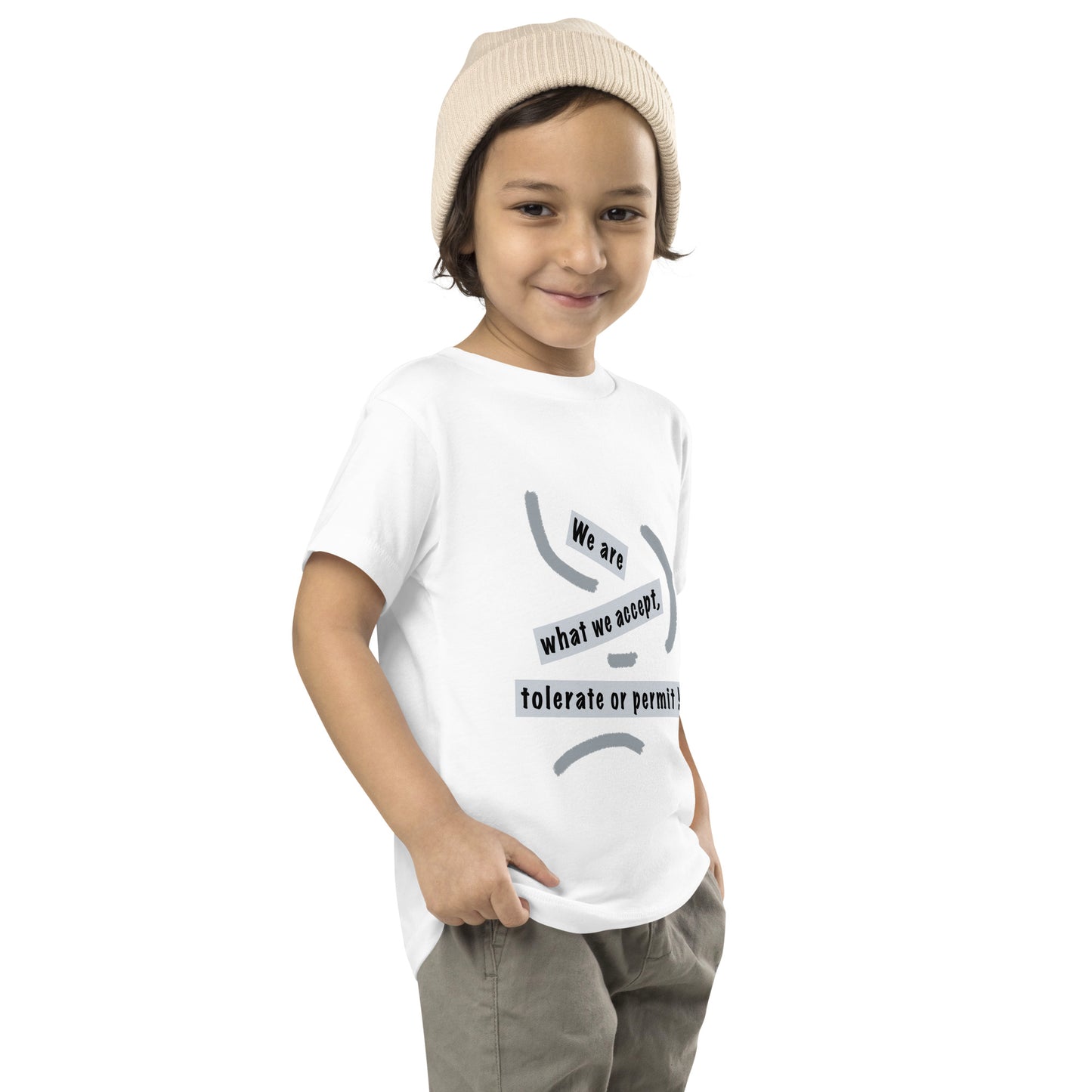 Toddler Short Sleeve Tee (Reflections / Questions collection)