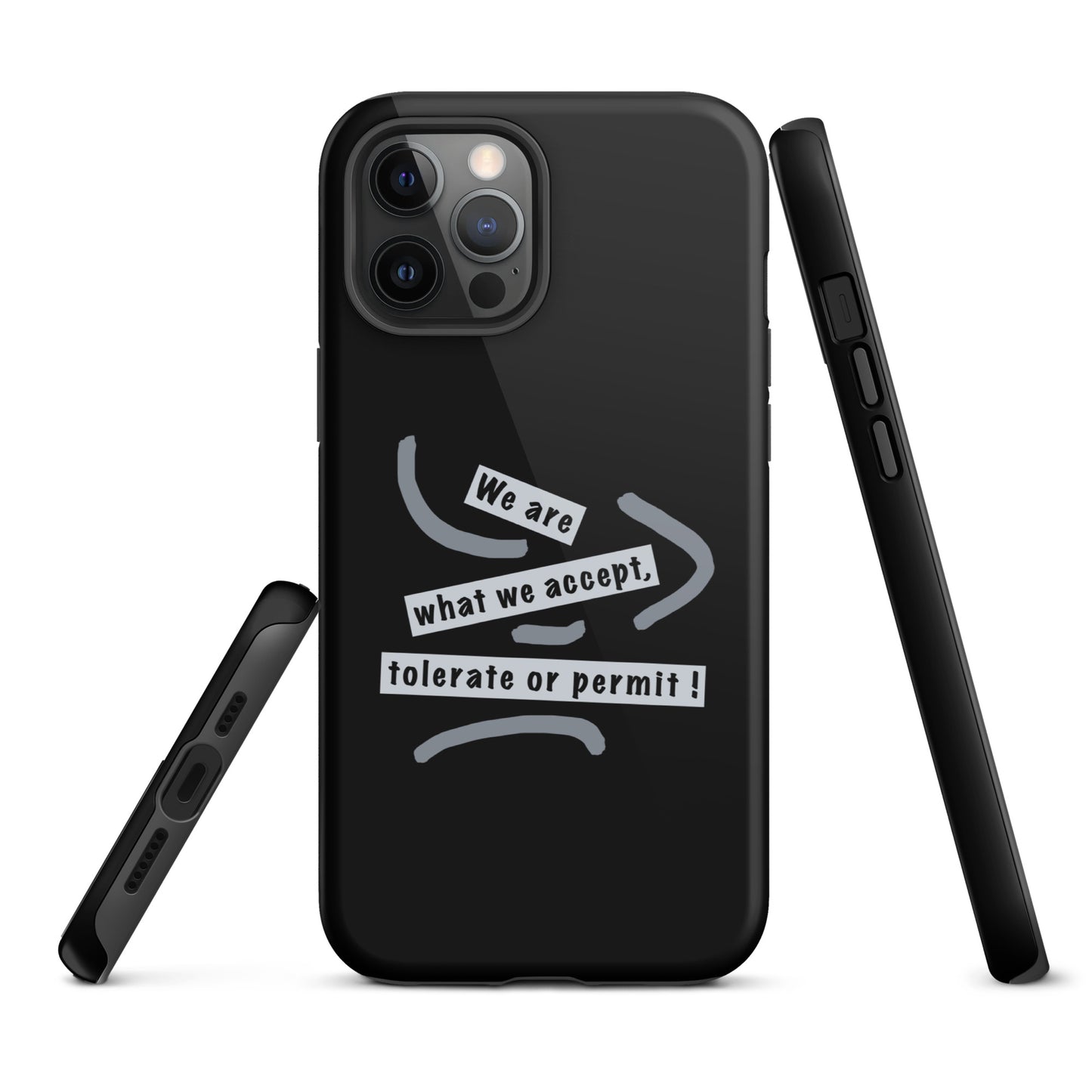 Tough Case for iPhone® (Reflections / Questions collection)